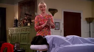 Phoebe gives a massage to Monica and she can't do it anymore || friends episodes