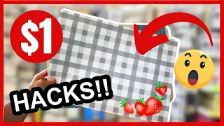 🤯 YOU WON'T BELIEVE WHAT I MADE USING $1 PLACEMATS | PLACEMAT CRAFT HACKS 2024