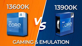 Intel i5-13600K vs i9-13900K Gaming & Emulation Review