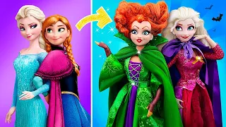 Elsa Became a Witch / 35 Magic Ideas for Dolls