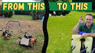 Fixing A Chafer Grub Damaged Lawn