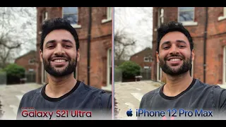 Samsung Galaxy S21 Ultra vs iPhone 12 Pro Max Camera Test Comparison