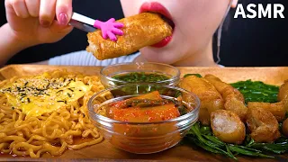 SUB)드디어 왔다! 통대창과 불닭 먹방 ASMR🔥Large Intestines, Daechang, Spicy Fire Noodles Mukbang