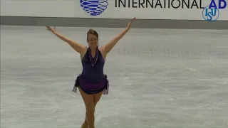 Renee Emma BADCOCK. Oberstdorf 2018. Silver Ladies II - Artistic. 20 place