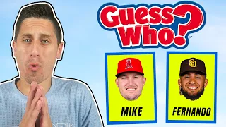 Guess Who but with MLB PLAYERS