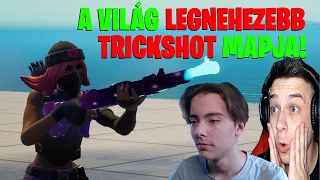 Norbi Csalt?? 😒 A Világ LEGNEHEZEBB Trickshot Mapja!