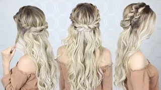 HOW TO: Double twist crown braid | EASY & SIMPLE