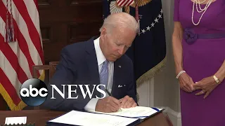 Biden signs bipartisan gun legislation