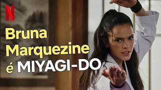 Bruna Marquezine é #TeamMiyagiDo | Cobra Kai | Netflix Brasil