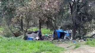 San Jose mayor leads effort to clear homeless along city waterways