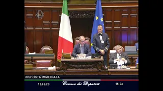 Question Time in diretta dalla Camera dei Deputati | 13/09/2023