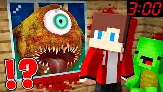 Why Scary MIKE WAZOWSKI.EXE ATTACK HOUSE JJ and Mikey At Night in Minecraft? - Maizen