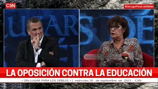 «Sin lugar para los débiles»  | Programa completo 20 /09/ 2023 .C5N