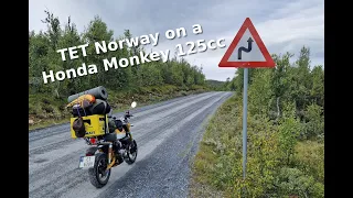 TET Norway on a Honda Monkey 125cc