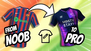 TOP TIPS for FREE Awesome Concept Football Kits! | FIFA Kit Creator
