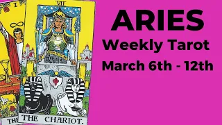 Aries: Zoning In And Moving Powerfully Towards Your ABUNDANCE! 💙 March 6th –12th 2023 WEEKLY TAROT