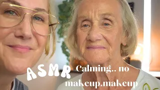 ASMR Makeup Artist - Does makeup (Tutorial /mostly no talk)