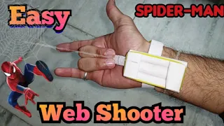 How to make SpiderMan web shooter with paper | Spider-Man web shooter easy making |  #spiderman #diy