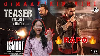 Double ISMART Teaser Reaction | Telugu | Hindi | Ram Pothineni