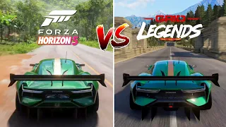 Forza Horizon 5 vs GRID Legends - 2019 Brabham BT62 Comparison