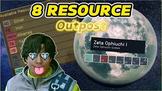 How to get a 8 Resource Starfield Outpost (Outpost Placement Guide)