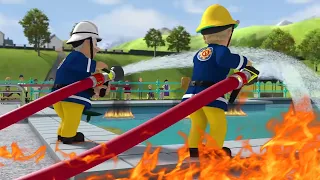 Fireman Sam US New Episodes HD | Fire at the Pool 🔥New Best rescues 🚒🔥Kids Movies