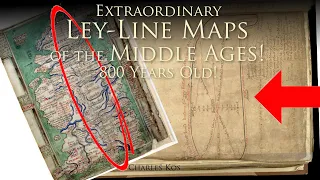 INCREDIBLE 800-YEAR-OLD MAP OF BRITAIN SHOW "LONG" LEY LINES!