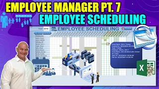 Schedule Your Employee Training, Leave, Holidays & Weekends in this Excel Employee Manager [Part 7]