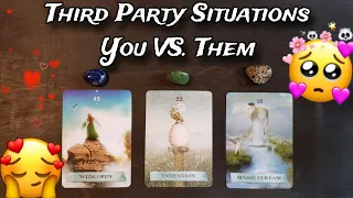 💕💘 Third Party Situations | Their Feelings & Intentions For You VS. 3rd Party 💔 Pick A Card Reading