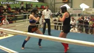 K1 juniori do 65kg - Siahodnik Darya BLR vs Élteto Daniella HUN.mpg