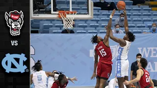 NC State vs. North Carolina Men's Basketball Highlights (2020-21)