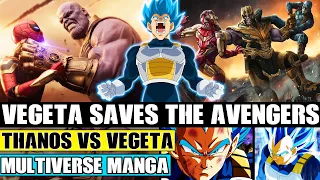 Beyond Dragon Ball Super: Vegeta Vs Thanos! Vegeta Saves Avengers! Marvel Vs Dragon Ball Crossover
