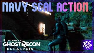 NAVY SEAL Infiltration! // Solo Stealth  No HUD Extreme Difficulty // Ghost Recon Breakpoint