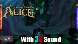 American McGee's Alice with 3D spatial sound (OpenAL Soft HRTF audio)