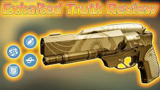Exalted Truth Trials Hand Cannon Review (God Rolls) | Destiny 2 Season of the Seraph