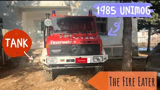 1985 UNIMOG FIRE TRUCK!! ASMR | Top speed | 🤯
