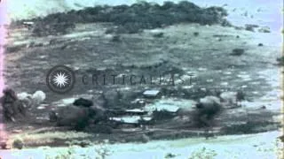 Men prepare ammunition in Saipan, Mariana Islands. HD Stock Footage