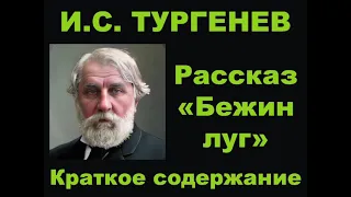 И.С. Тургенев. Бежин луг. Краткое изложение.