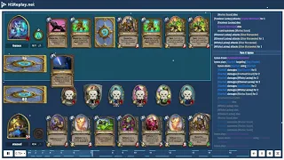 ProGaming - Hearthstone, Quest Shaman(5) vs Quest Druid(5) by bynes and stazed, Ranked - Standard...