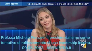 Michela Ponzani: il presidenzialismo come tentativo di rafforzamento di una leadership incerta.