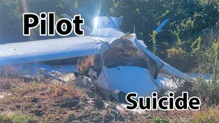 Student Pilot steals airplane and Kills himself - Career Track 655