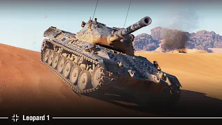 Leopard 1 | 11K урона на Песчаной реке + Пул