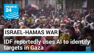 Israeli forces reportedly use AI to identify targets in Gaza • FRANCE 24 English