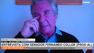 Poder360 em Casa: Collor diz que tem mais diferenças que semelhanças com Bolsonaro