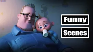 Incredibles 2 Baby Jack-Jack - Funny Scenes