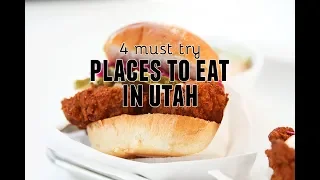 4 Must Try Places to Eat in Utah