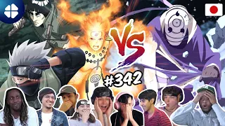 Kakashi, Naruto and Guy VS Tobi 🔥👊 Reaction Mashup Shippuden 342 🇯🇵 [ナルト 疾風伝] [海外の反応]