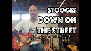 Down On The Street The Stooges Guitar Lesson + Tutorial