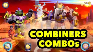 Angry Birds Transformers COMBINERS COMBO -Devastator, Optimus Maximum, Superion, Menasor, Volcanicus