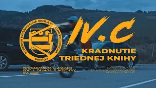 KRADNUTIE TRIEDNEJ KNIHY | IV.C 2020 - 2024 | SPŠE PREŠOV |